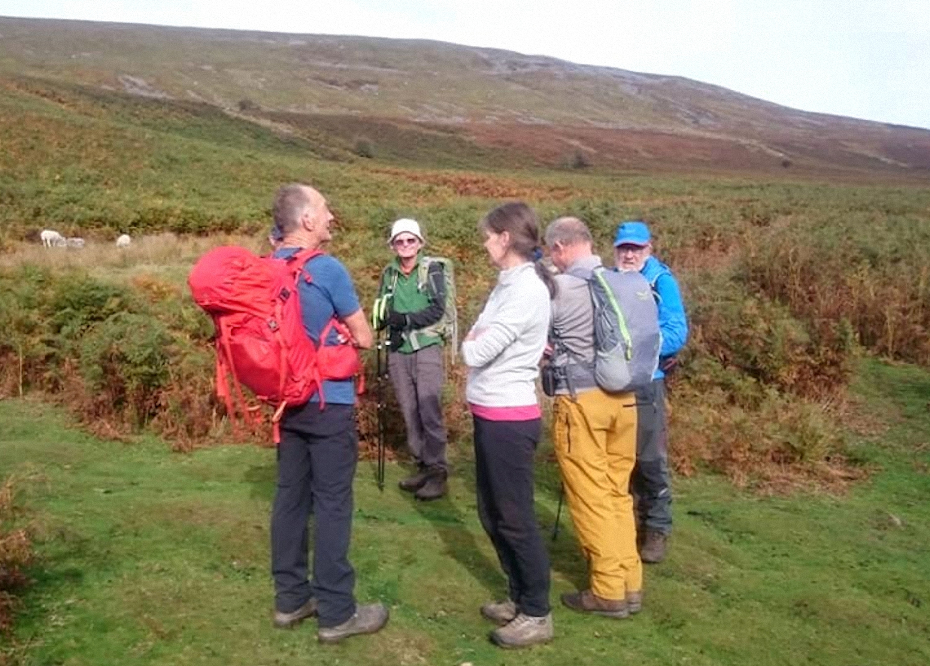On route to Table Mountain above Crickhowell, Photo by Andy Burton